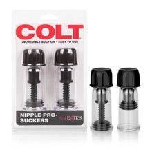 California Exotic Novelties Винтовые помпы для сосков COLT Nipple Pro-Suckers (черный)