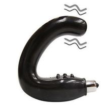 Чёрный массажёр простаты серии Sex Expert (54542)