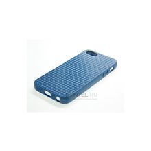 Силиконовая накладка Speck для iPhone 5, клетка синяя 00020250