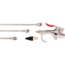 Набор продувочный пистолет, пневматический в комплекте с насадками 4 шт Matrix 57338