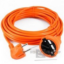 PowerCube Удлинитель в бухте PC-EG1-B-10 6А, розетка с заземлением, 10 м. 3 0,75мм2, оранжевый