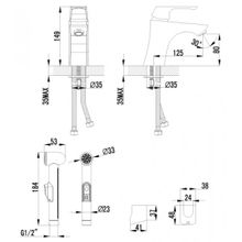 Смеситель Lemark Unit LM4516C для раковины и биде