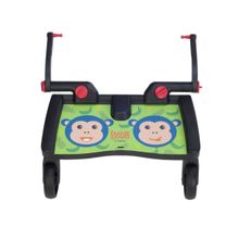 Lascal для второго ребенка Buggy board maxi monkey jungle green