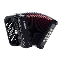 Кнопочный аккордеон HOHNER Nova II 72 (A1562) 3 4, цвет черный