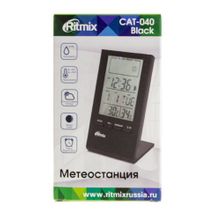 Метеостанция Ritmix CAT-040 Black