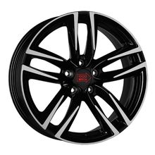 Колесный диск 1000 MIGLIA MM1011 8x18 5x112 D66,6 ET40 Gloss Black Polished