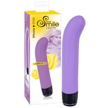 Orion Фиолетовый вибратор G-точки Smile Genius - 20 см.