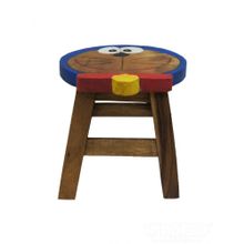 ОЛИМАР Табурет детский с котом h 25см