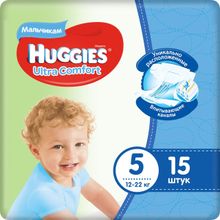 Huggies Ultra Comfort 15 подгузников в пачке 12 22 кг