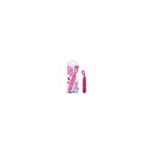 Вибромассажер Lia Mini-Massager Collection - Pleasure “O” из силикона розовый, розовый