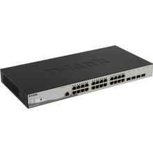 Коммутатор D-Link    DGS-1210-28P   ME   B1A    Управляемый коммутатор (24UTP 1000Mbps PoE + 4SFP)