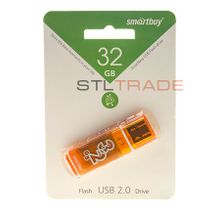 SB32GBGS-Or, 32GB USB 2.0, Glossy Series, Orange, SmartBuy