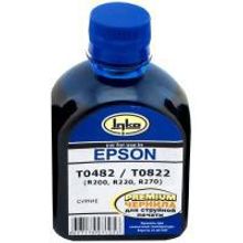 Чернила EPSON T0482 812 822, Premium, голубые (250 мл)