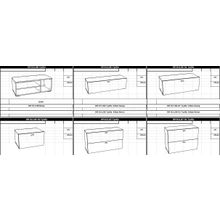 Подвесная гостиная SNOW WOOD (Сноу вуд) К2 (модульная)