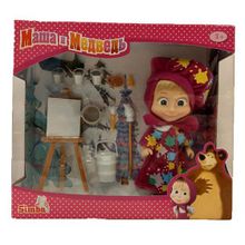 Кукла SIMBA 9302047 Маша в одежде художницы