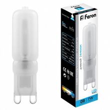 Feron Лампа светодиодная Feron LB-431 G9 7Вт 6400K 25757 ID - 394810