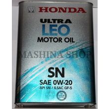 Масло моторное Honda Ultra Leo SN GF-5 0w20 4л