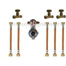 Газобаллонная установка для 5-ти баллонов 924 S ( газовая рампа )