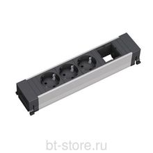 Встраиваемый блок Bachmann Power Frame 3x220В + пустой модуль (916.006)