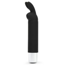 Fifty Shades of Grey Черный мини-вибратор Greedy Girl Bullet Rabbit Vibrator - 12,7 см. (черный)