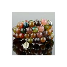 Бусики-Колечки Браслет Агат "Торнадо" арт. бП2617