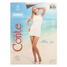 Колготки жен. Conte Elegant SUMMER 8 den, цвет бронзовый