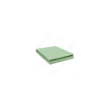 Простыня на резинке трикотажная ЭГО. Цвет: зеленый. Размер простыни: 90х200 см