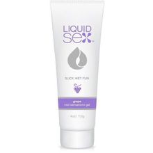 Topco Sales Гель для орального секса с ароматом винограда Liquid Sex Oral Sex Gel Grape - 113 гр.