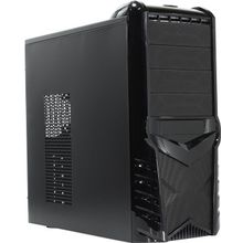 Корпус Miditower PowerCool    8823BK    ATX 500W (24+2x4+6пин)