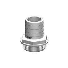 TryDesign Штуцер прямой из полиамида TryDesign BSP 5090541 1 1 2 38 мм белый