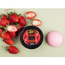 LCosmetics Fresh Time Strawberry Твёрдый шампунь с кондиционирующим эффектом и экстрактом клубники, 55 г