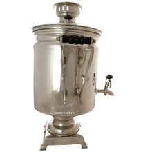 Электрический самовар 45 литров "Буфетный" с покрытием "под серебро", арт. 124541