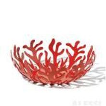 Alessi Ваза для фруктов Mediterraneo красная средняя арт. ESI01 25 R