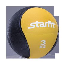 STARFIT Медбол PRO GB-702, 3 кг, желтый