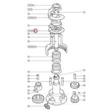 Lewmar Нижний венец для лебедки Lewmar 45000109