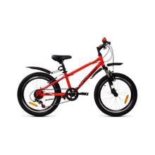 Подростковый горный (MTB) велосипед Unit 20 2.0 красный 10,5" рама (2019)