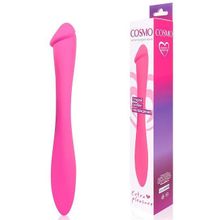 Bior toys Розовый двусторонний стимулятор Cosmo - 22,5 см. (розовый)