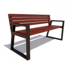 Скамейка уличная«КЁЛЬН» (1,5м (32 кг.))