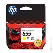 Картридж HP 655 (CZ112AE) YELLOW