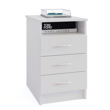 Сокол Тумба с тремя ящиками и верхним отделением КТ-14 цвет белый ID - 292236