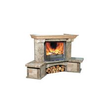 Угловая облицовка (камин)  Bella Italia Wenecja (Белла Италия Венеция, каминокомплект с топкой)