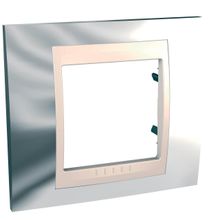 Schneider Electric Рамка 1-постовая Schneider Electric Unica Хамелеон MGU66.002.510 ID - 244005