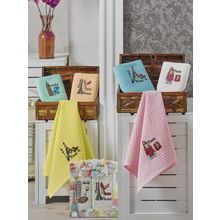 Салфетки METEOR вафельные в коробке 40х60 (2 шт.) PARIS