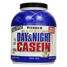 Казеин Weider Day &amp; Night Casein (ягоды-крем) 1,8 кг