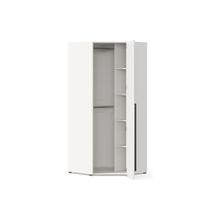 Алмаз. Любимый дом Мотокросс Шкаф угловой 45 (Серый шелк)