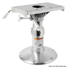 Osculati Pedestal w seat mount telescopic 350 480 mm, 48.703.59