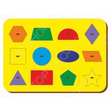 WoodLand «Рамка-вкладыш: Монтессори геометрия 1»