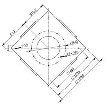 Systemair DVV 630D4-XL F400