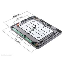 Потолочный автомобильный монитор 15,6" со встроенным медиаплеером AVIS Electronics AVS115 (серый)