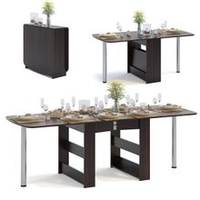 Сокол Стол раскладной - три размера столешницы СП-11 цвет дуб венге ID - 292224